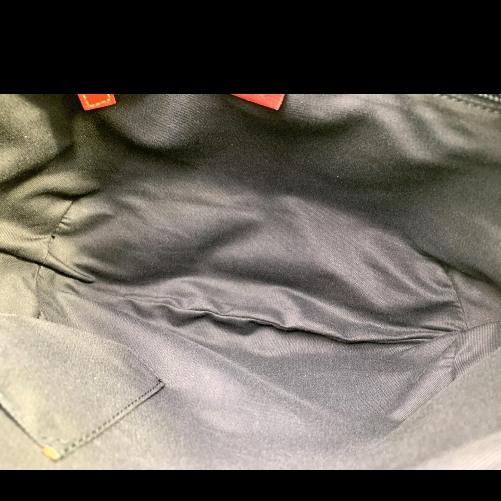 Authentic Gucci Blue Monogram Canvas Crossbody Bag with Red Trim With COA - Picture 16 of 16